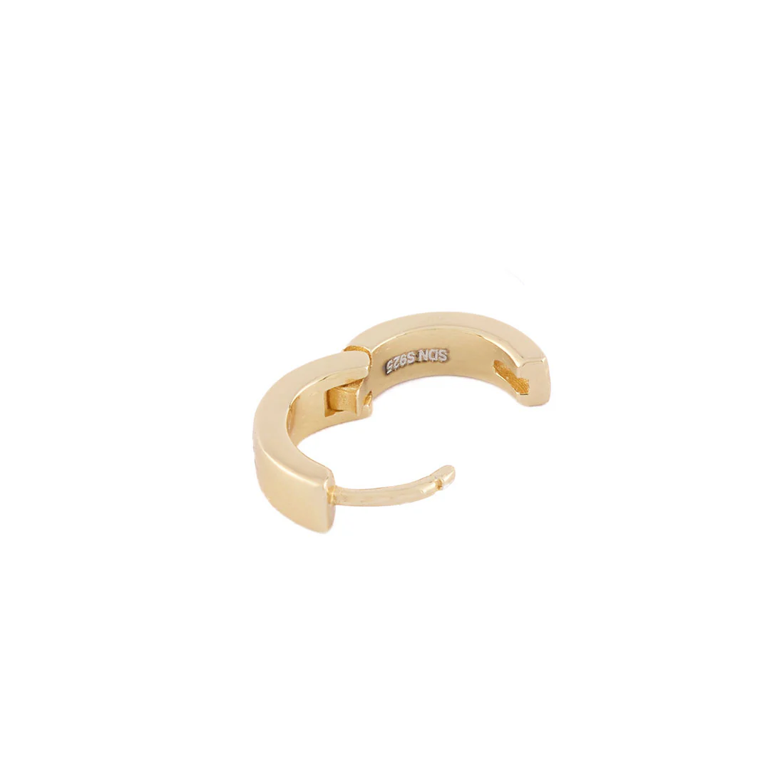 Gold Asteria Hoop Earring - Image 5