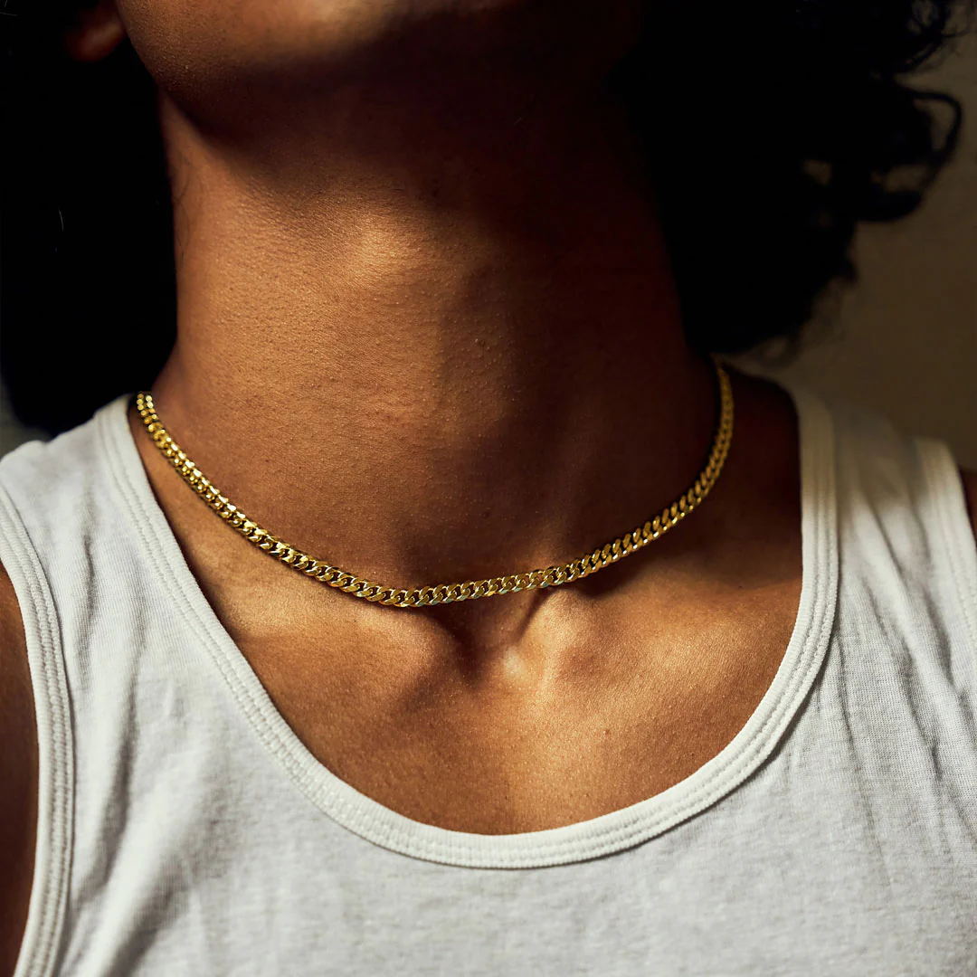 Gold 5mm Curb Chain - Image 6