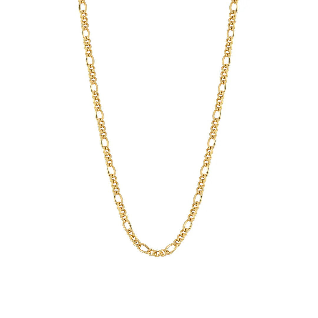 Gold Figaro Necklace - Image 3