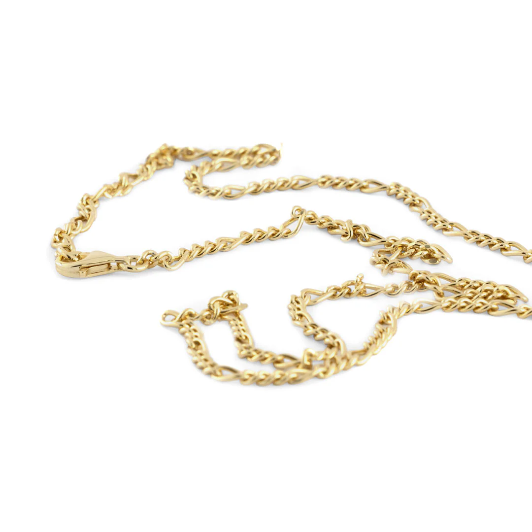 Gold Figaro Necklace - Image 5