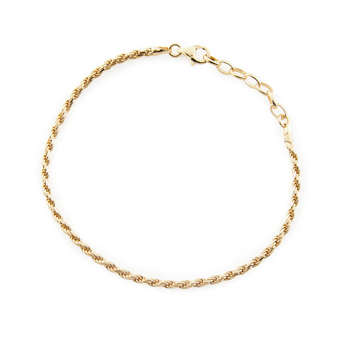 Gold Rope Bracelet - Image 4