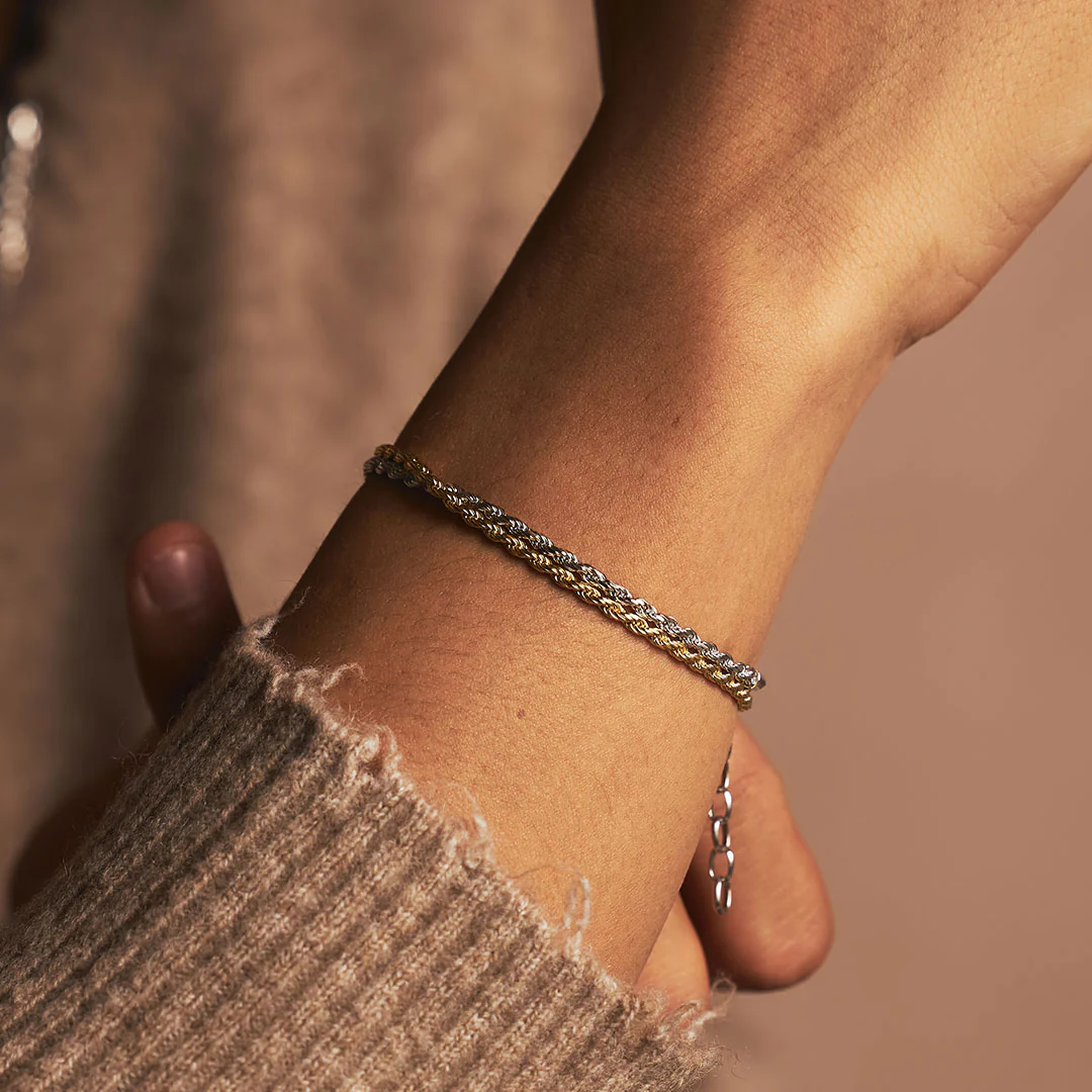 Gold Rope Bracelet - Image 6