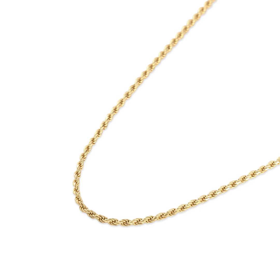 Gold Rope Necklace - Image 4
