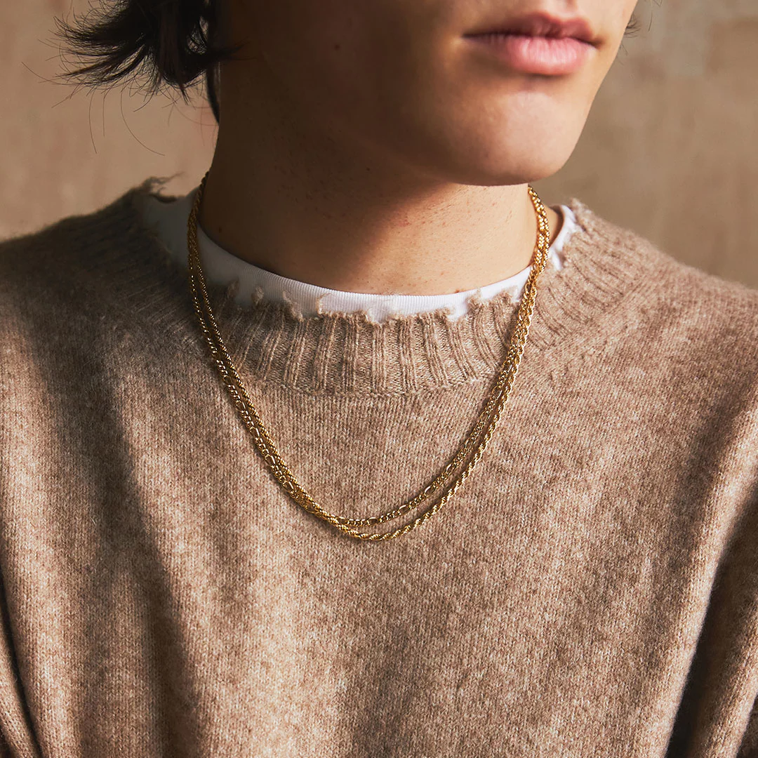 Gold Rope Necklace - Image 7