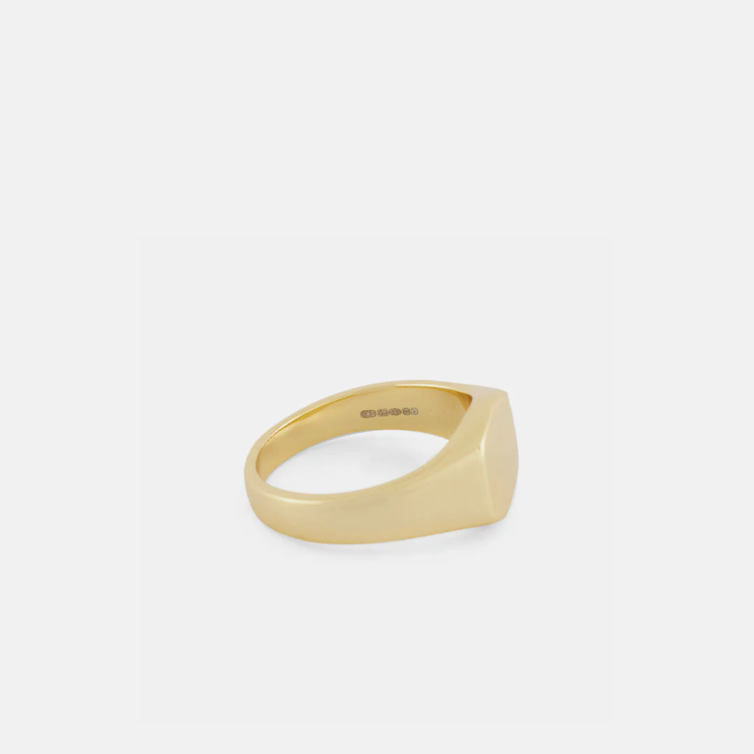 Gold Signet Ring - Image 6