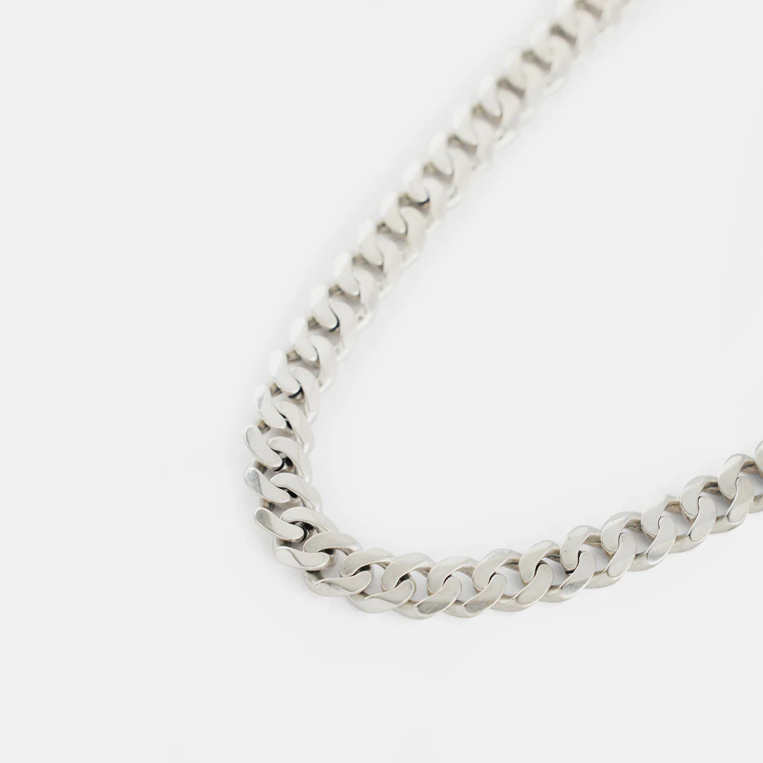 Silver 10mm Curb Chain - Image 6