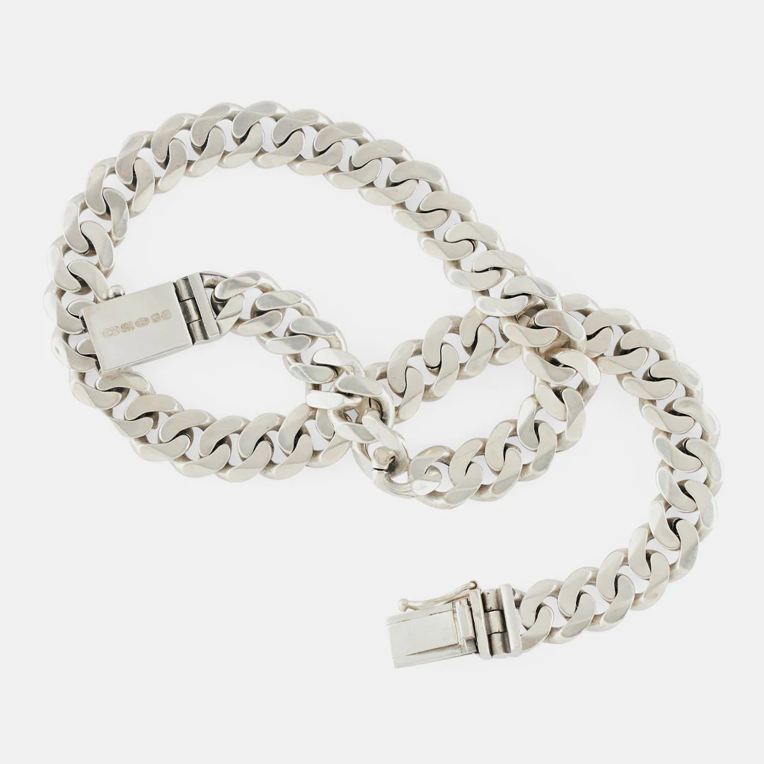 Silver 12mm Curb Chain - Image 7