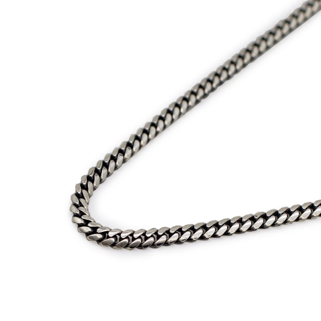 Silver 3mm Curb Chain - Image 4