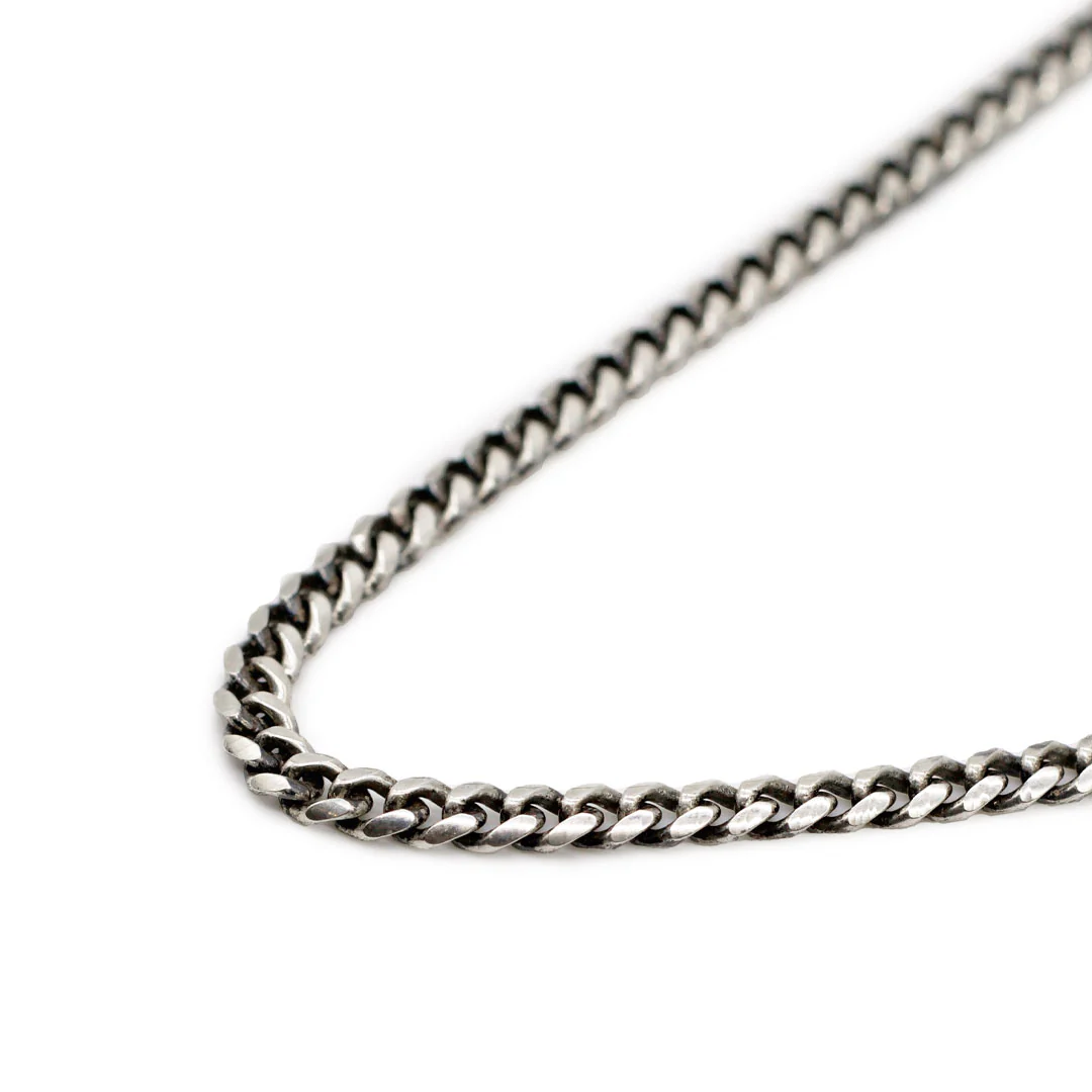 Silver 4mm Curb Chain - Image 4