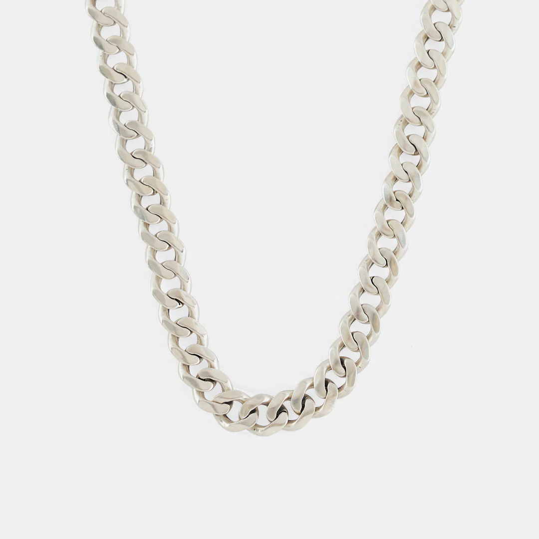 Silver 8mm Curb Chain - Image 3