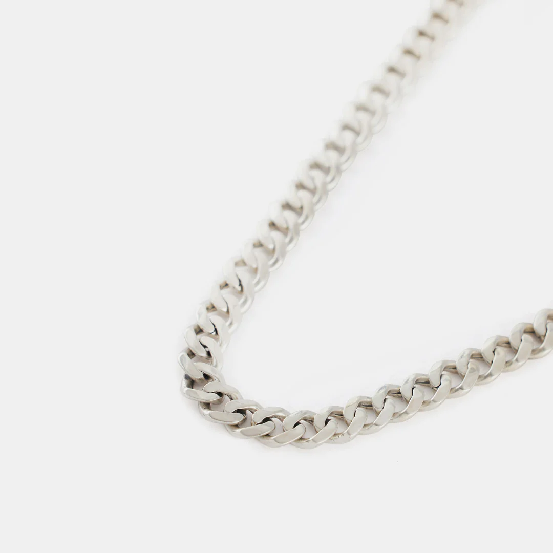 Silver 8mm Curb Chain - Image 6