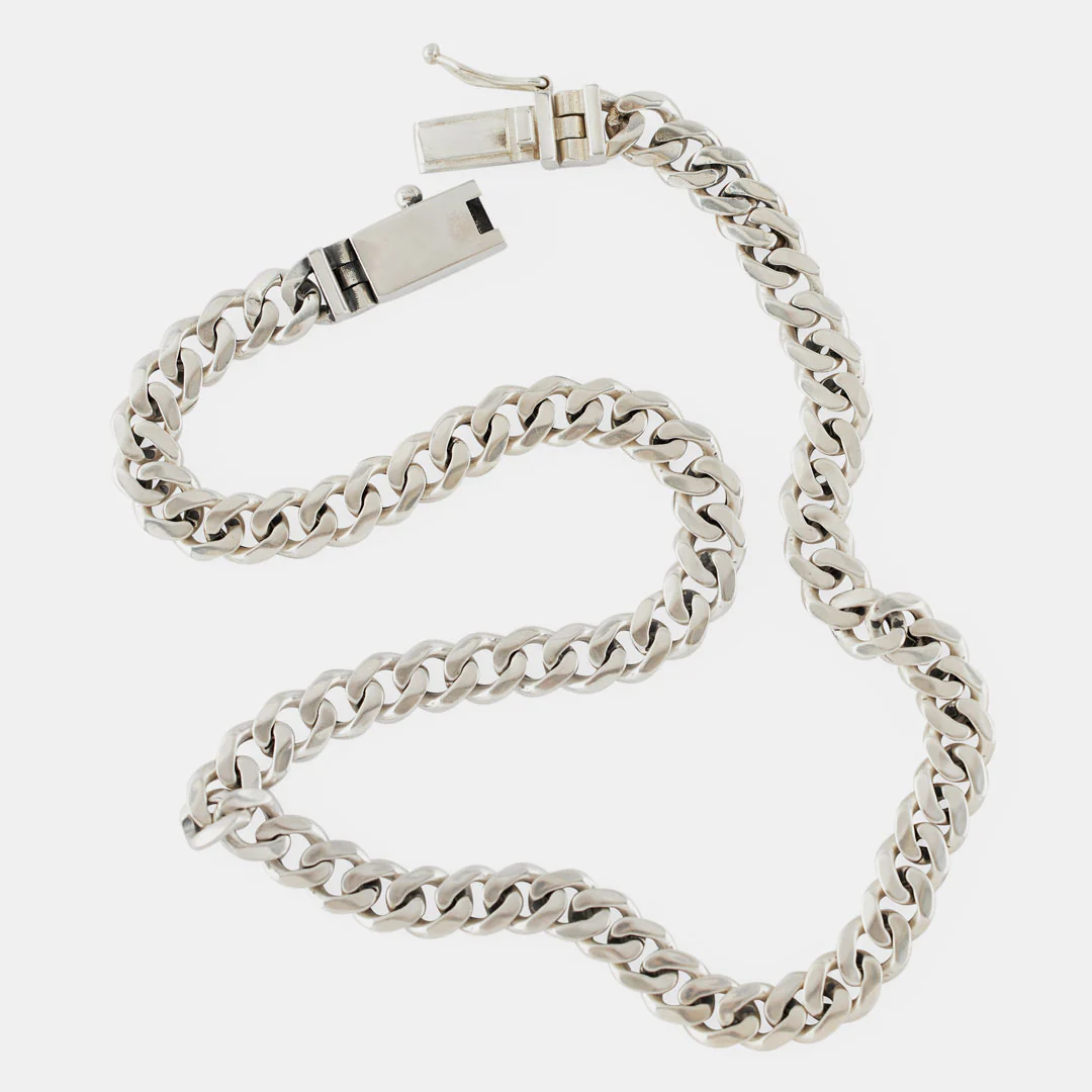 Silver 8mm Curb Chain - Image 7