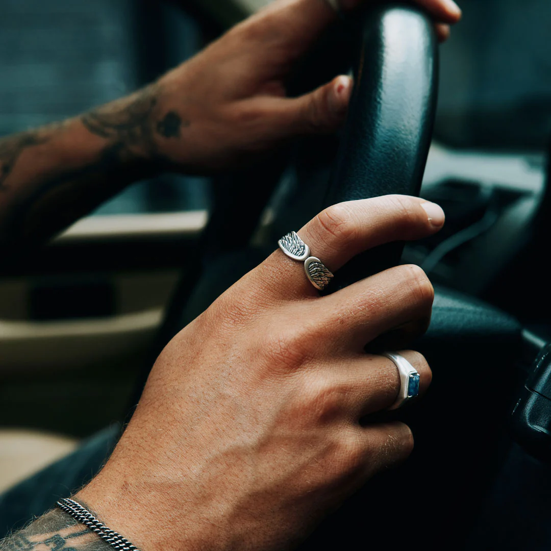 Silver Angel Ring - Image 8