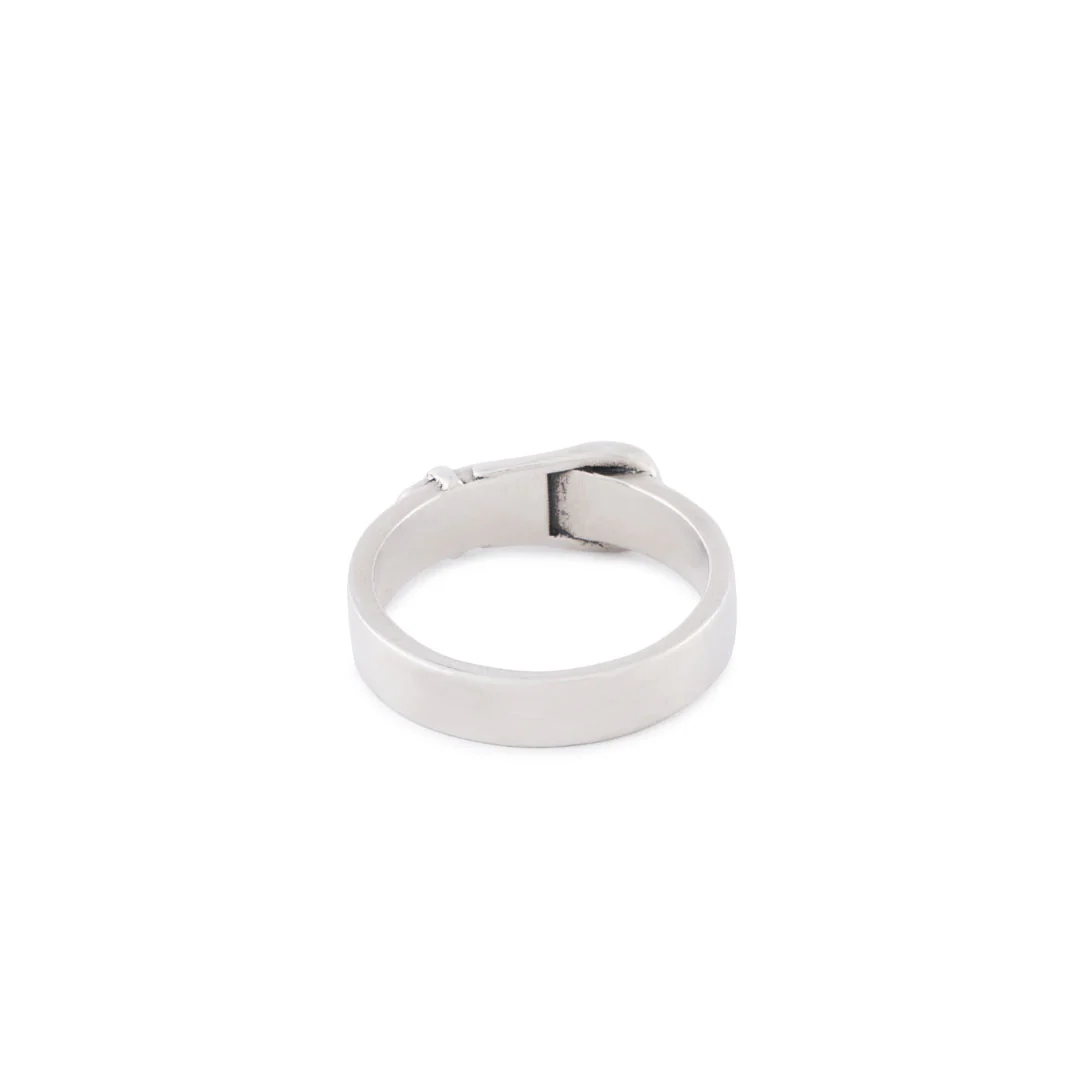 Silver Buckle Ring - Image 5