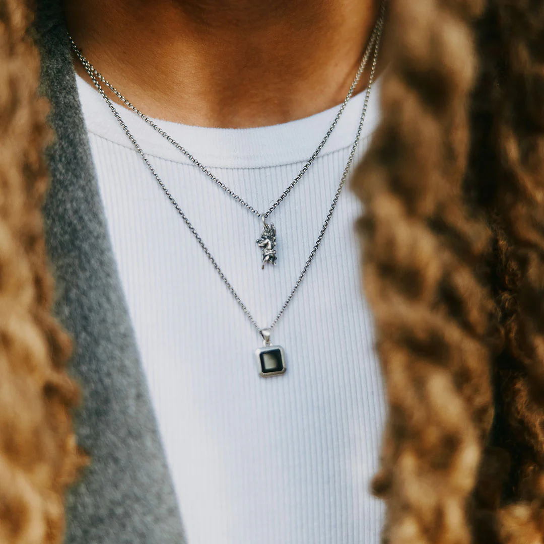 Silver Cherub Necklace - Image 7