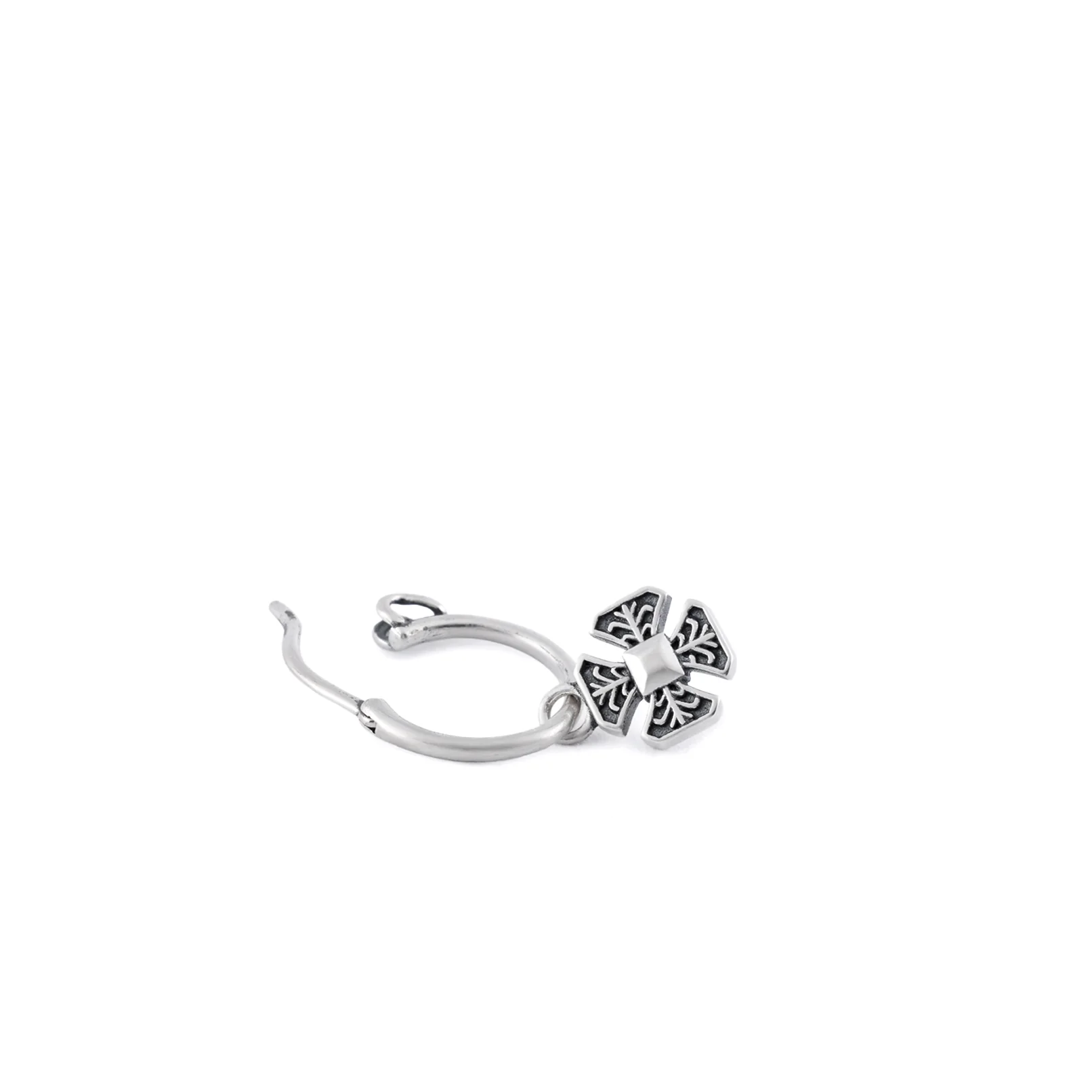 Silver Clement Pendant Earring - Image 5