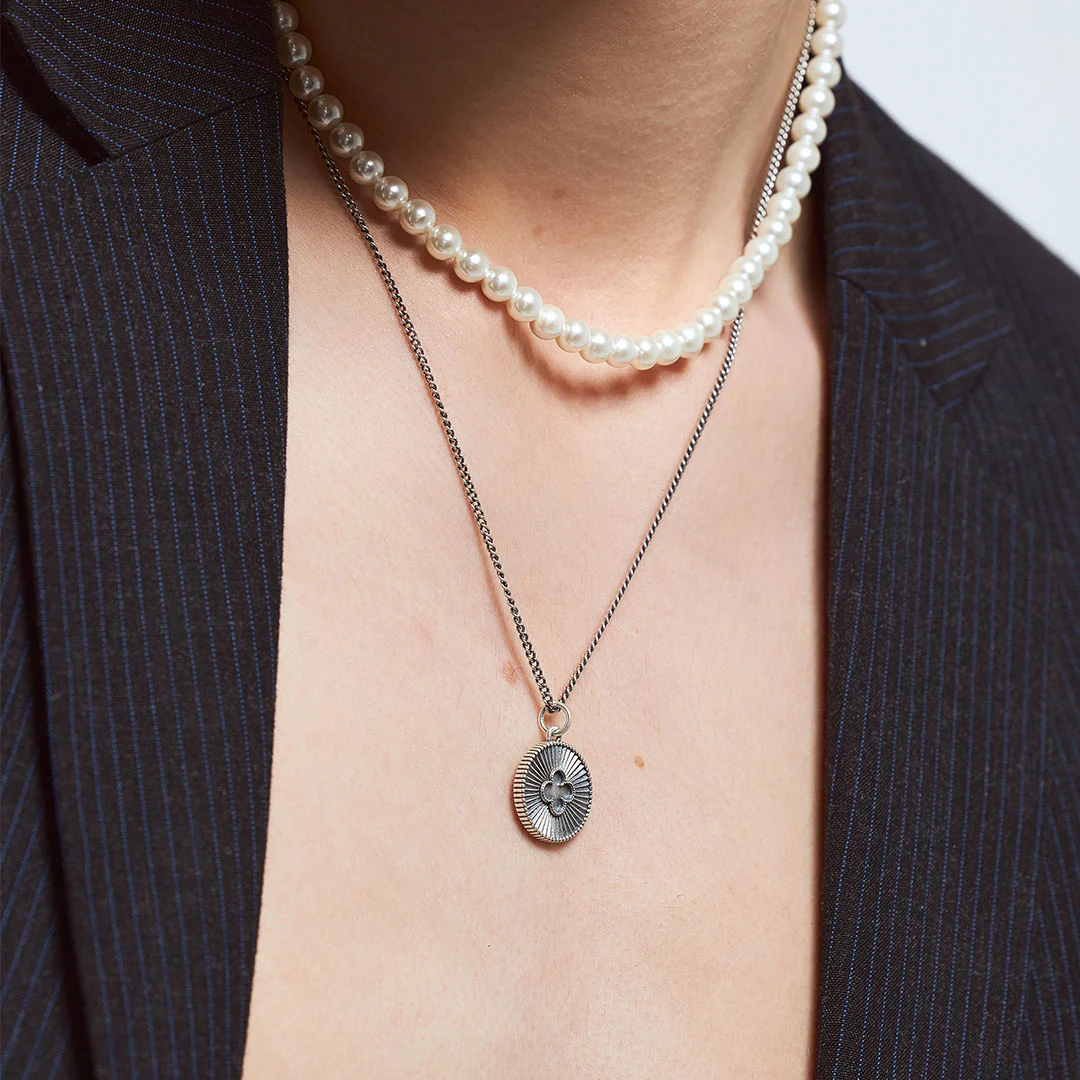 Silver Clover Necklace - Image 6