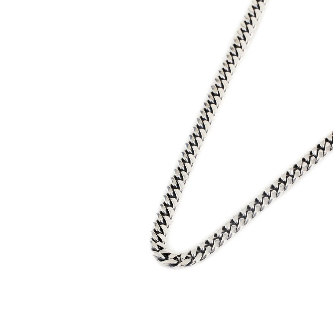 Silver 5mm Curb Chain - Image 4