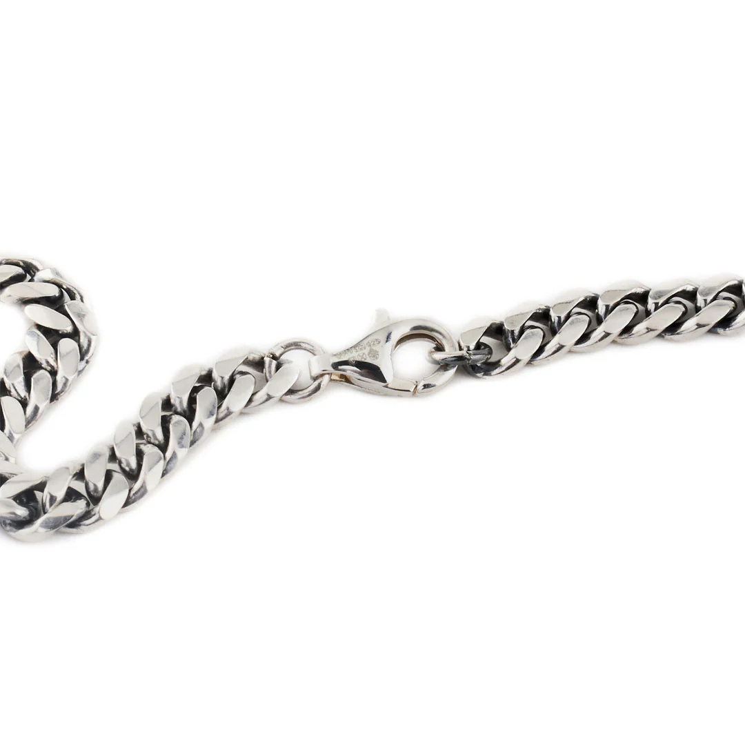 Silver 5mm Curb Chain - Image 5