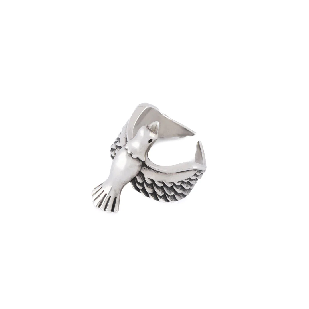 Silver Dove Ring - Image 4