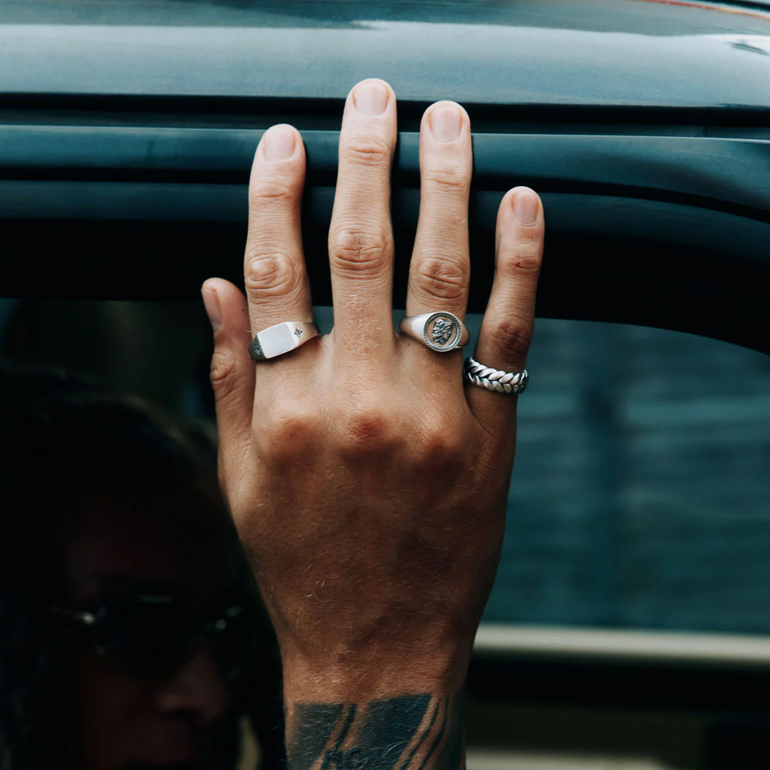 Silver Dual Ring - Image 7