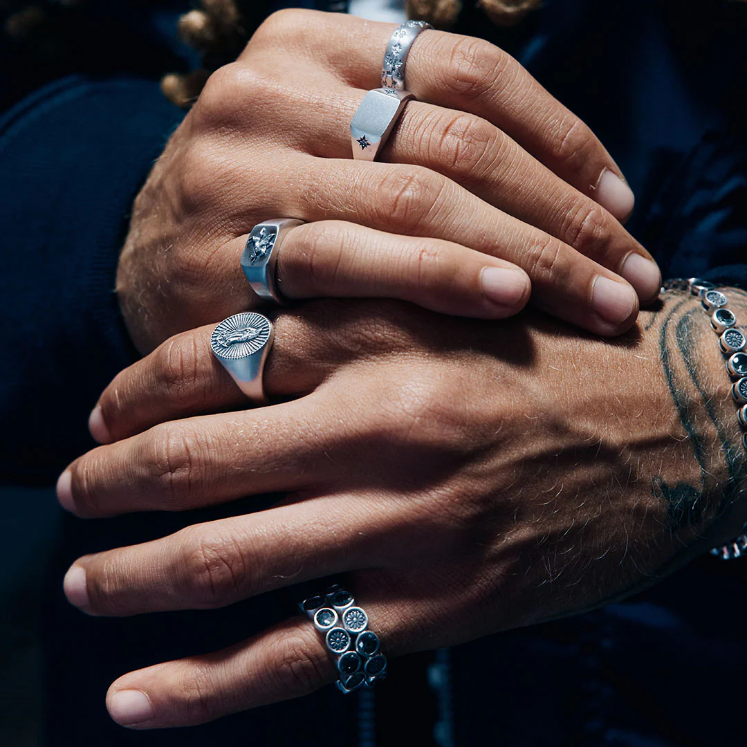 Silver Guadalupe Ring - Image 6