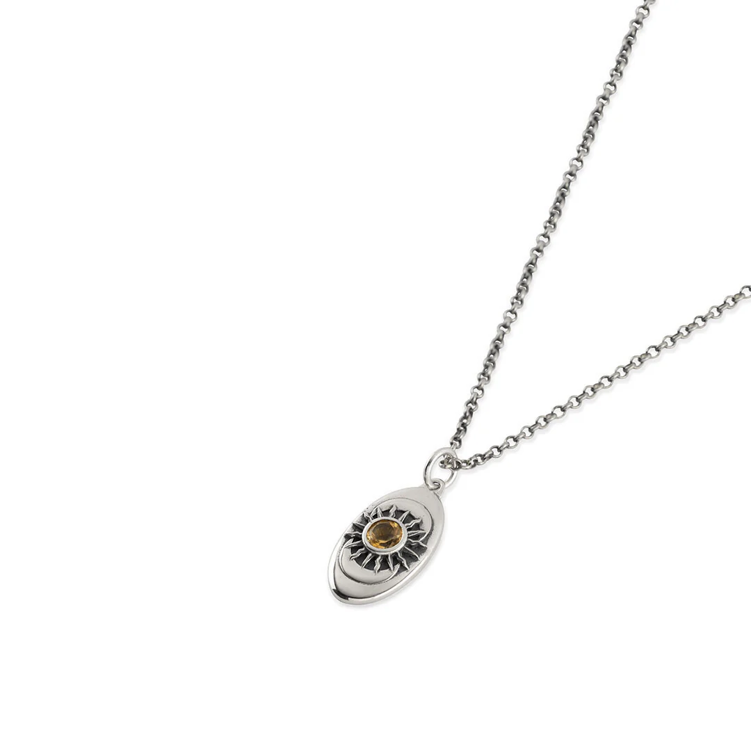 Silver Helios Necklace - Image 4