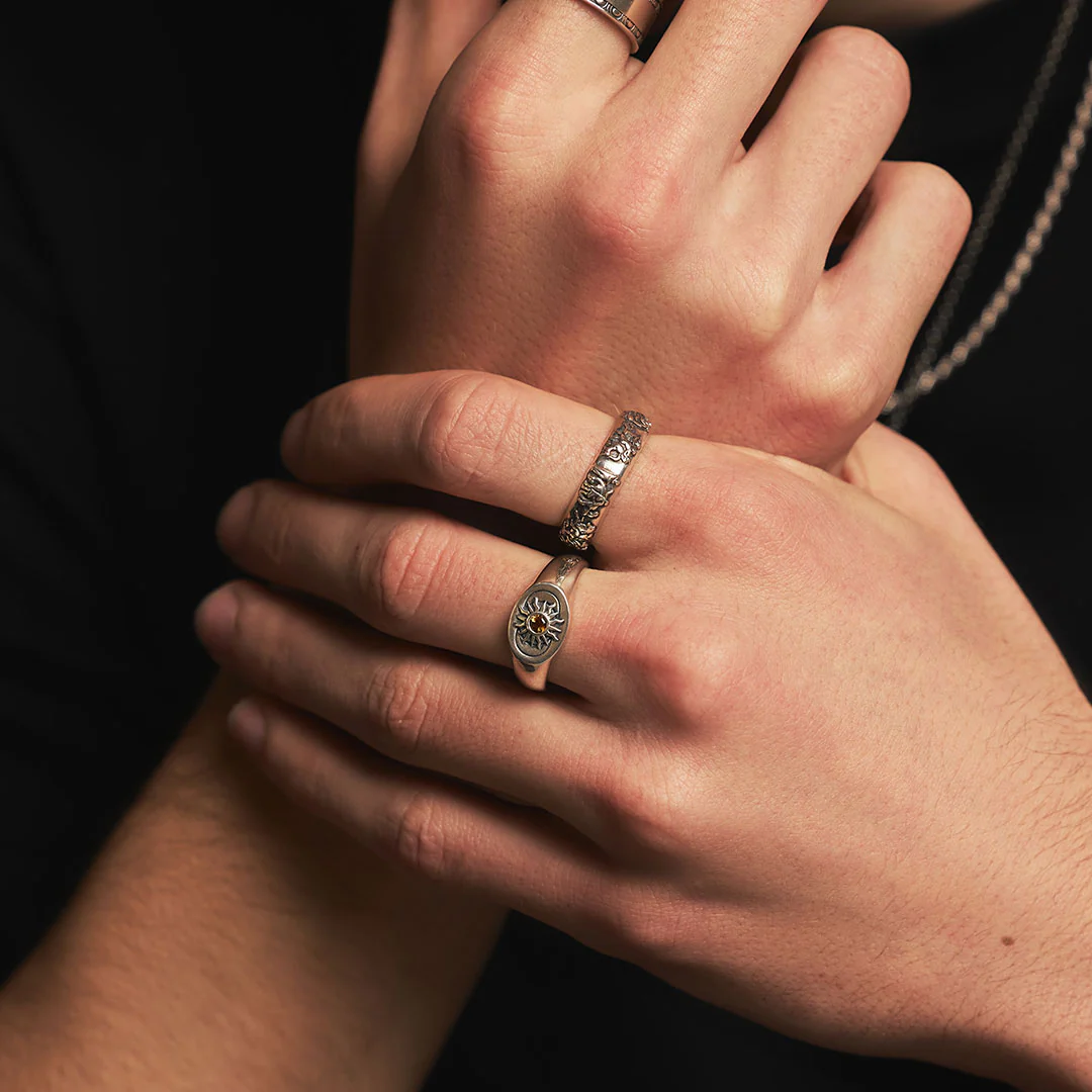 Silver Helios Ring - Image 7