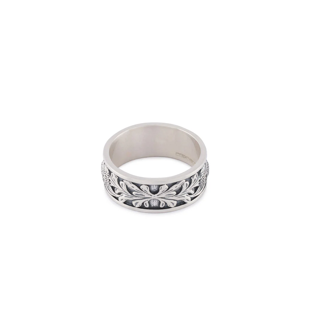 Silver Kabuto Ring - Image 6