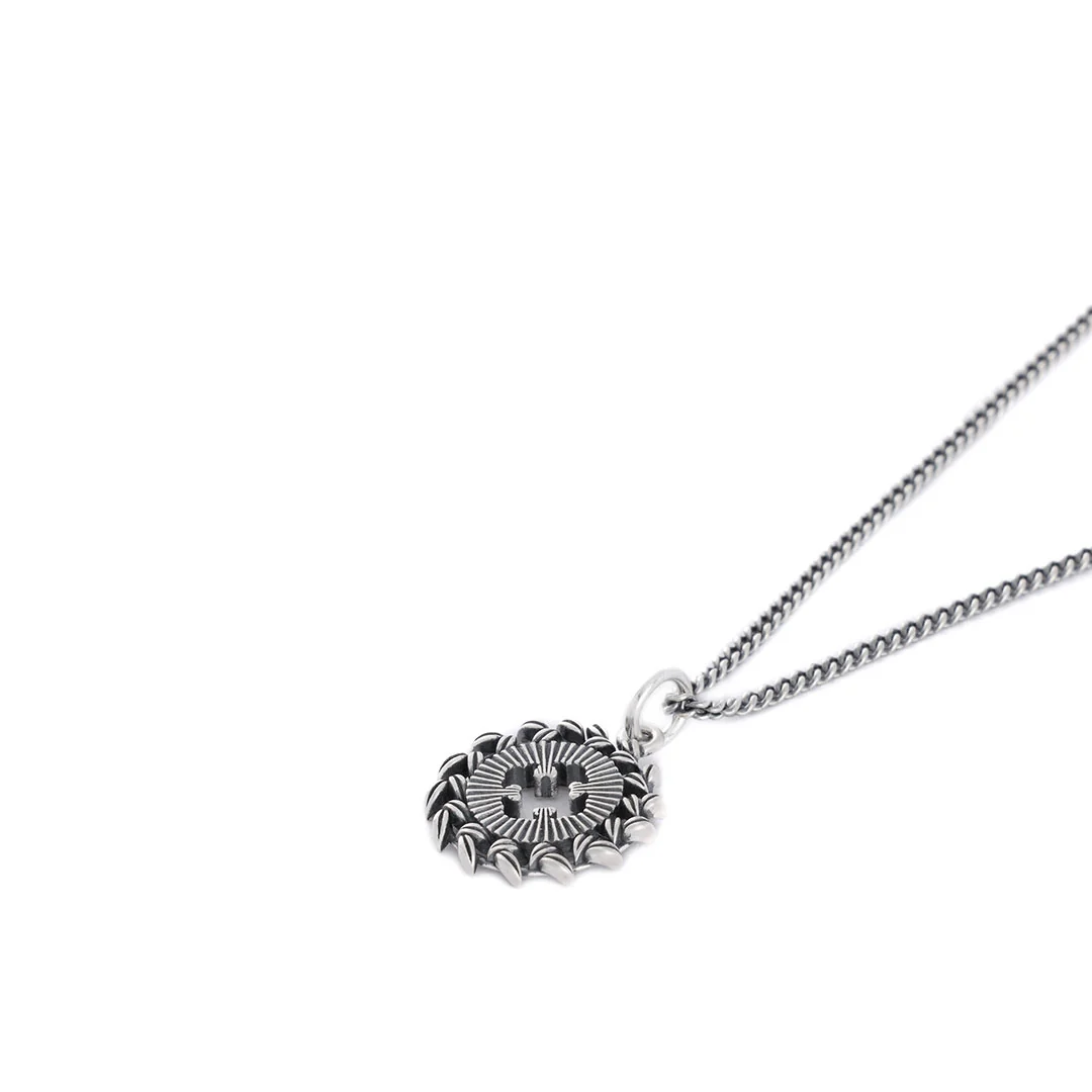 Silver Laurel Necklace - Image 4