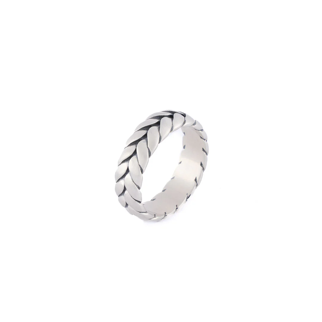 Silver Laurel Ring - Image 4
