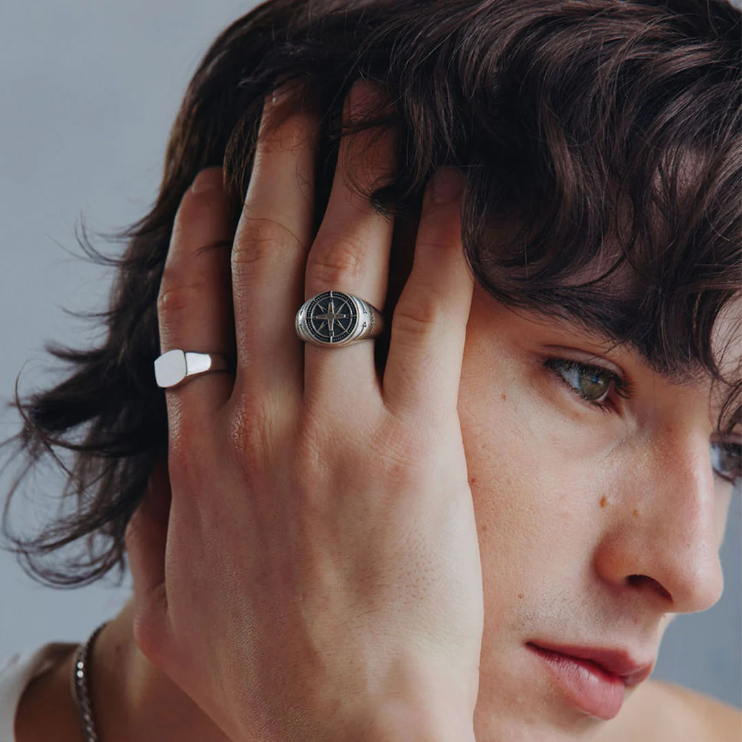 Silver Napoleon Ring - Image 7
