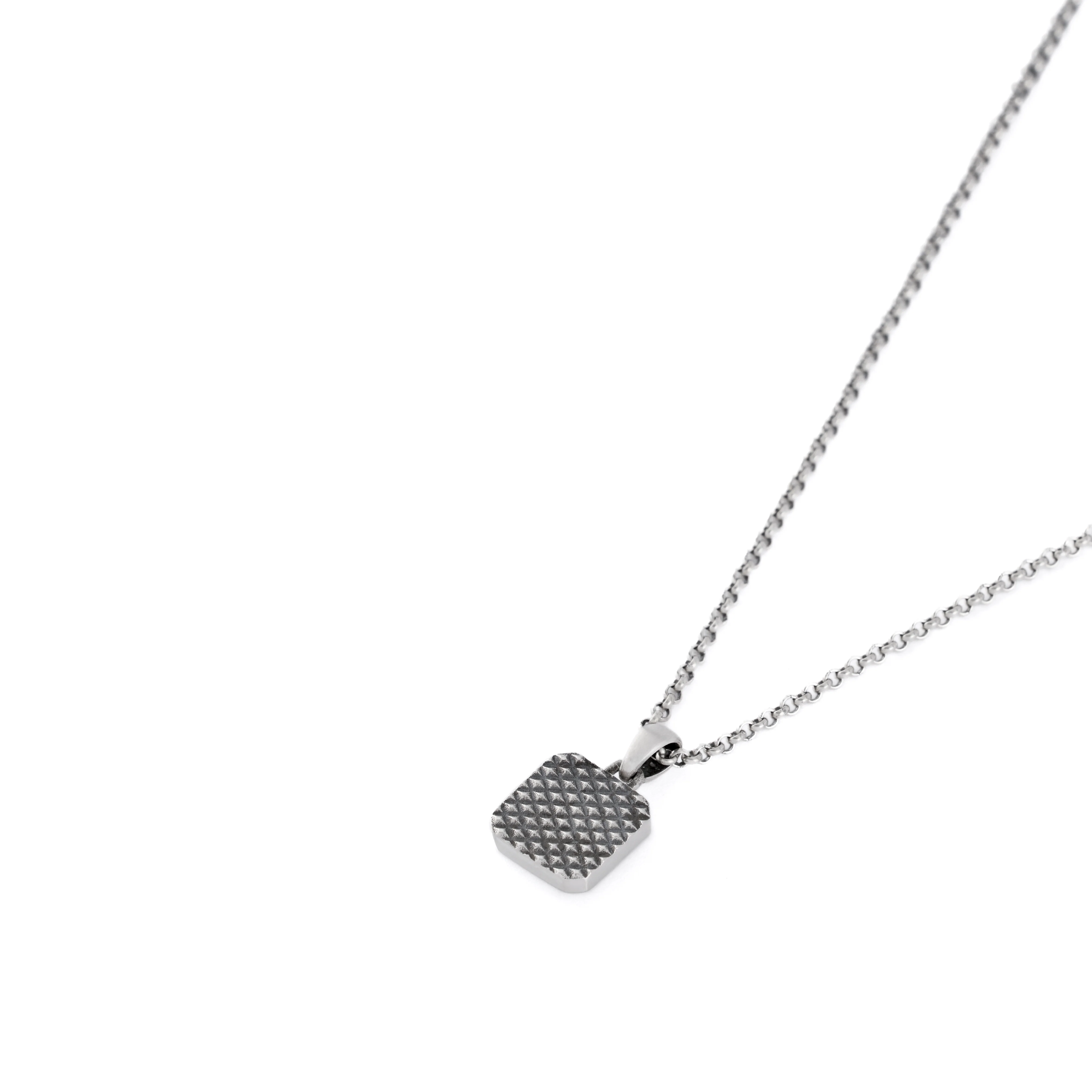 Silver Onyx Armour Necklace - Image 6