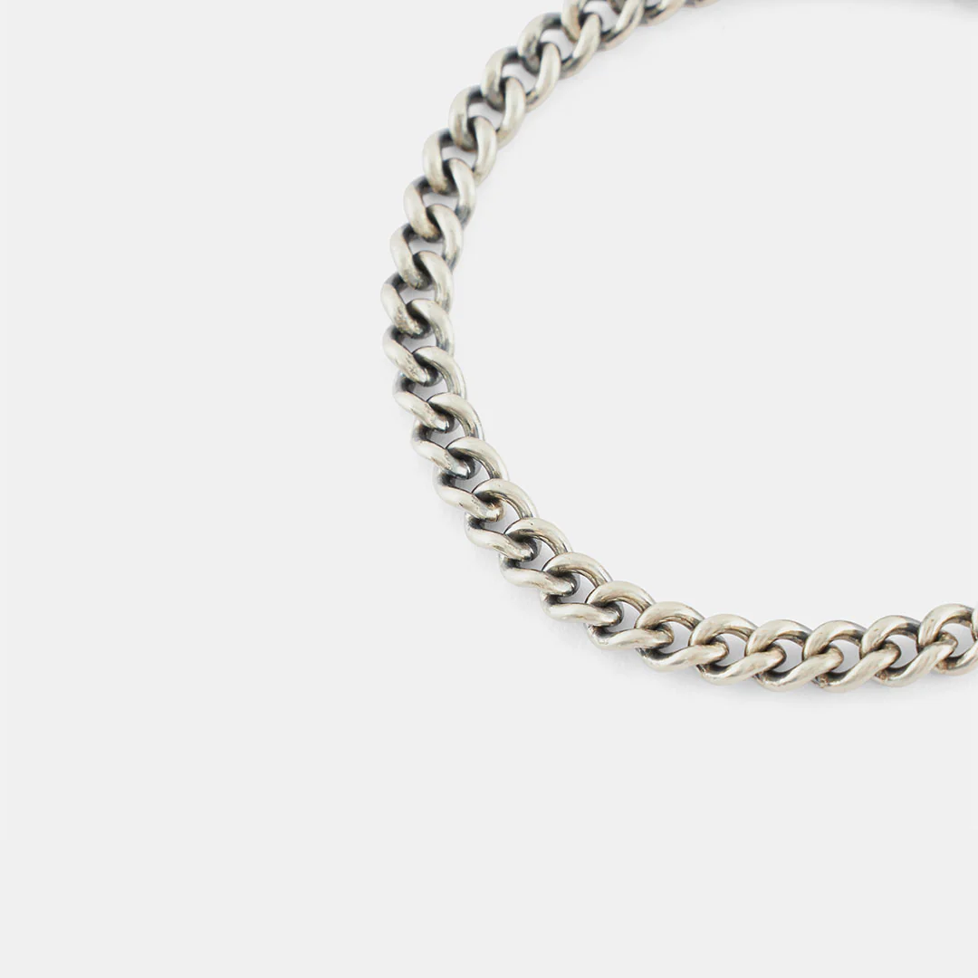 Silver Padlock Bracelet - Image 5