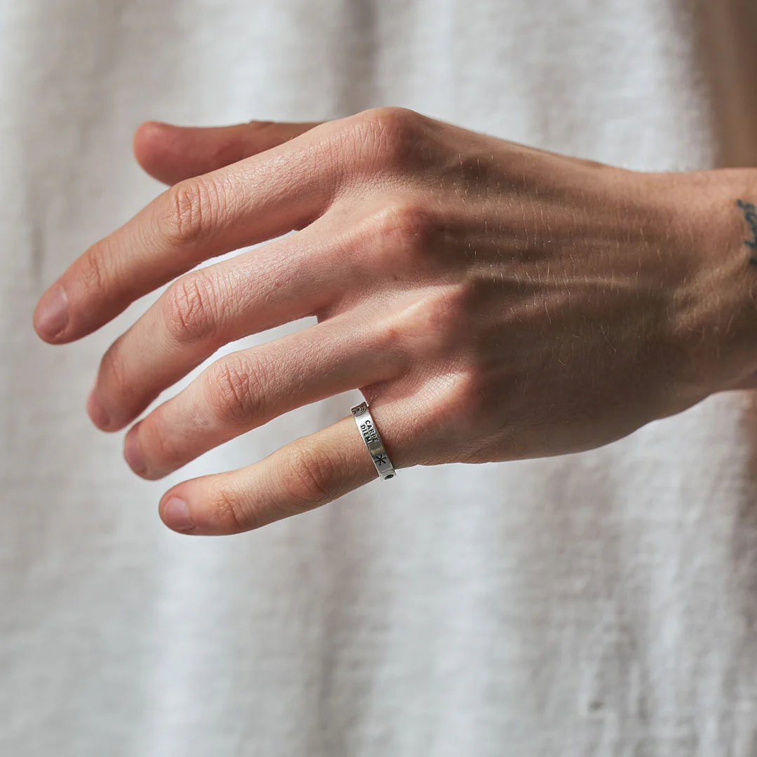 Silver Patriot Ring - Image 5