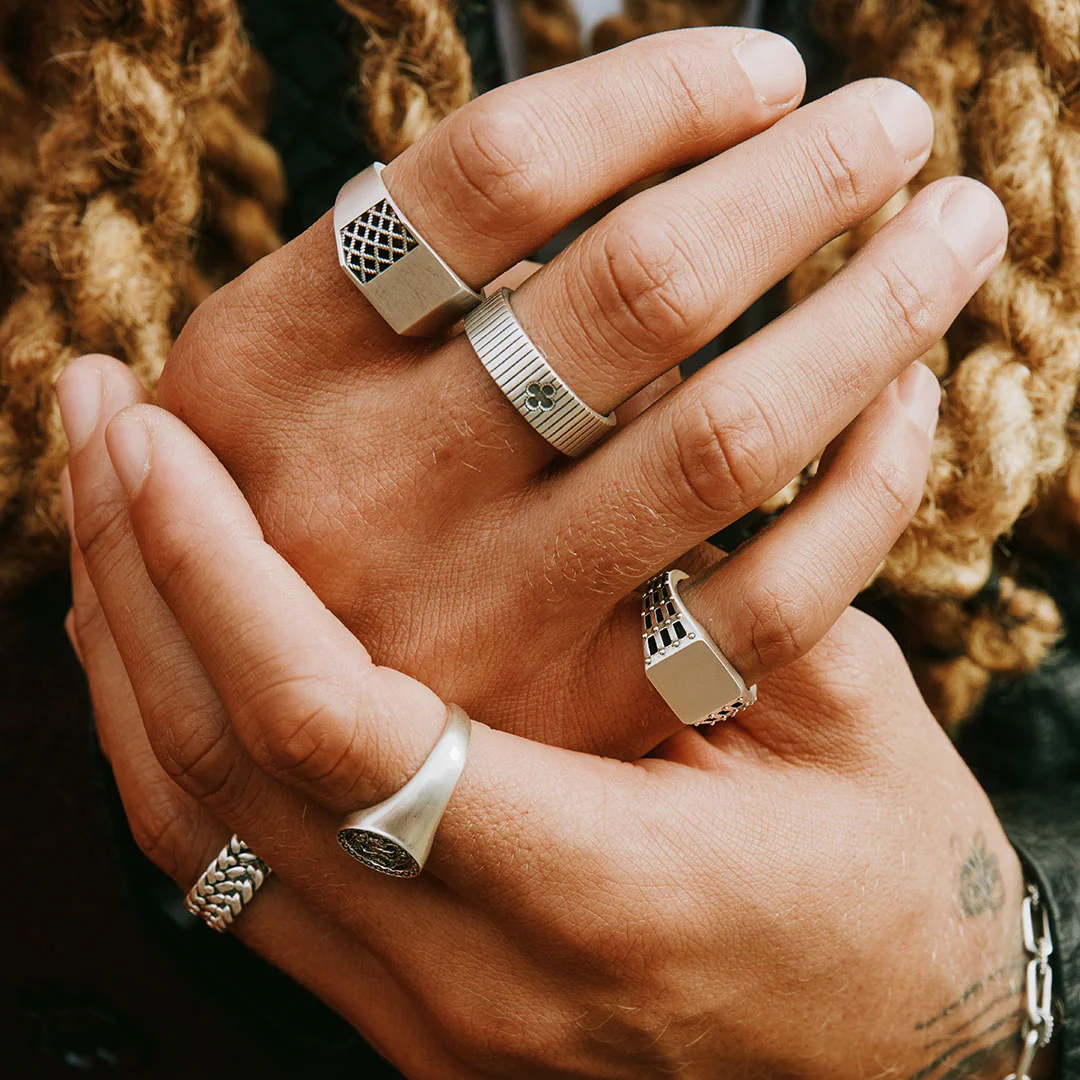 Silver Portcullis Ring - Image 6