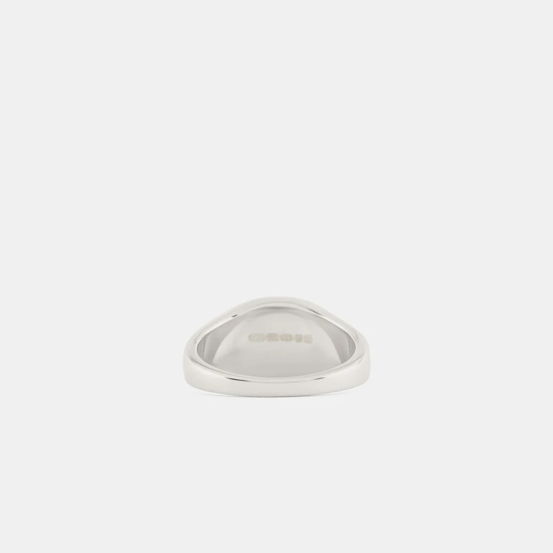 Silver Ruby Birthstone Ring - Image 7