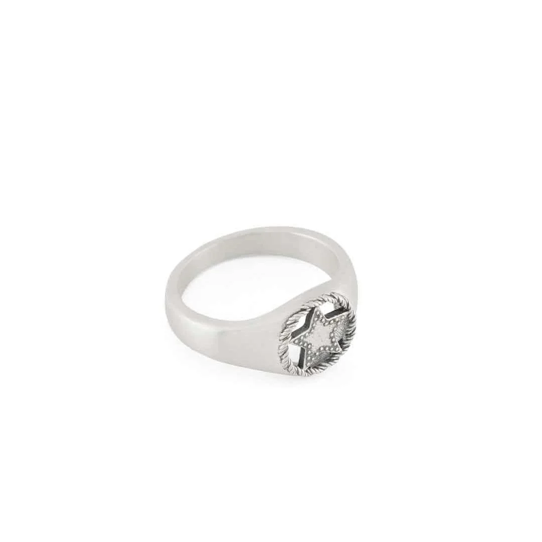 Silver Sheriff Ring - Image 4