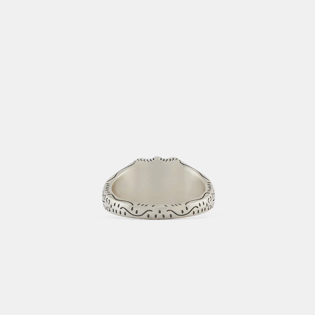 Silver Shield Ring - Image 6