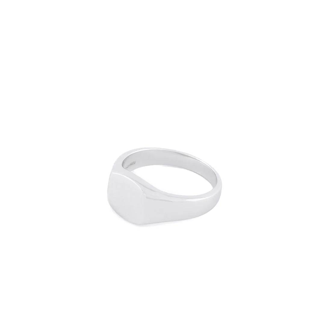 Silver Signet Ring - Image 4