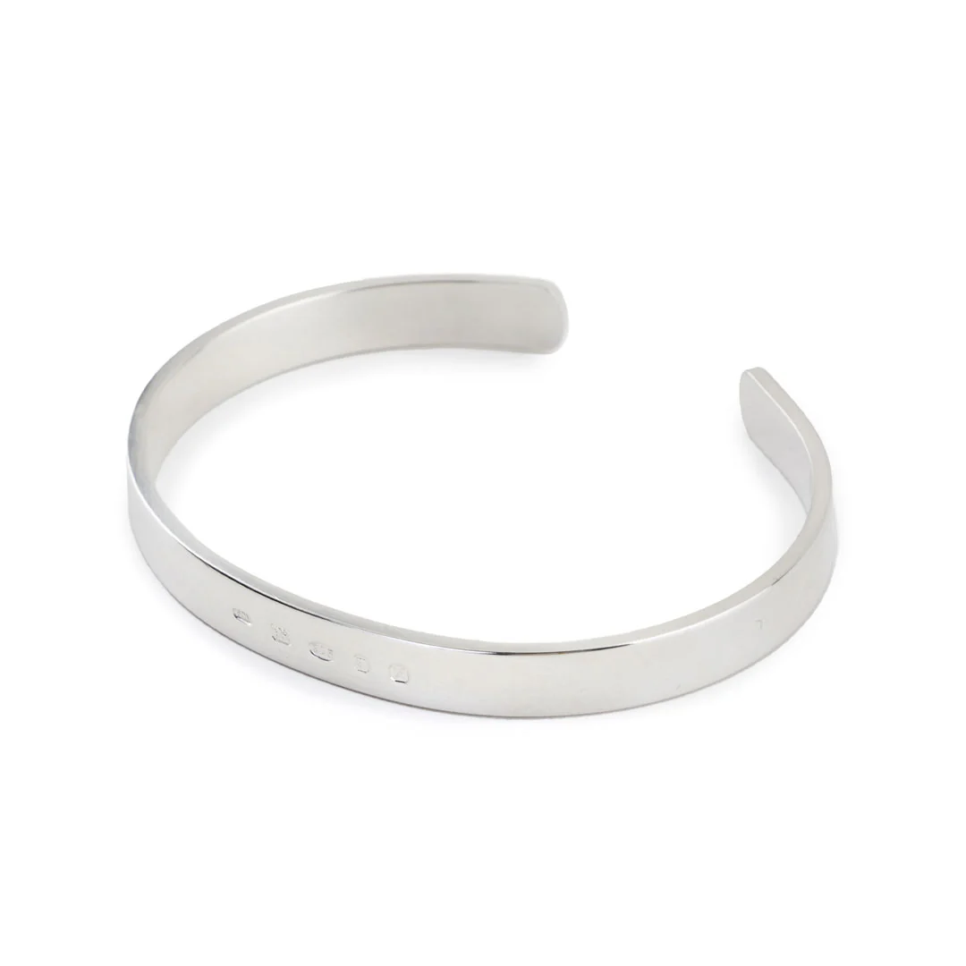 Silver Traditional Hallmark Cuff - Image 4