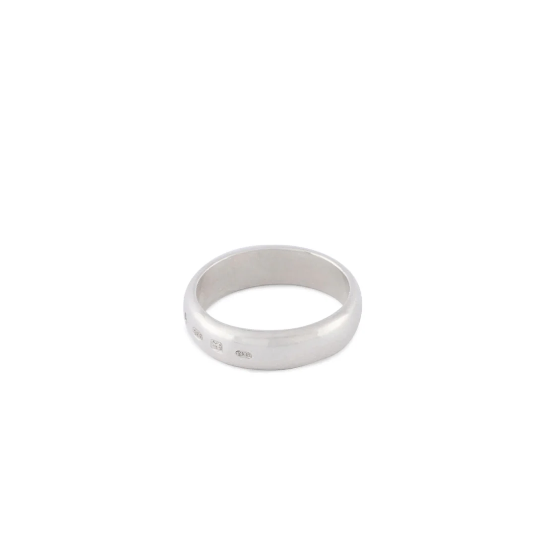 Silver Traditional Hallmark Ring - Image 4