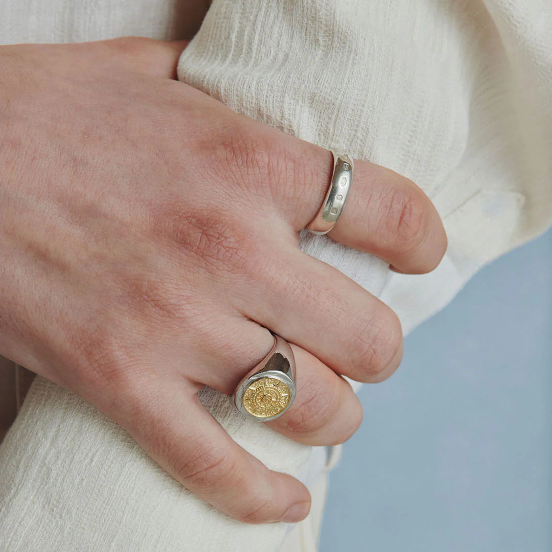 Silver Traditional Hallmark Ring - Image 7