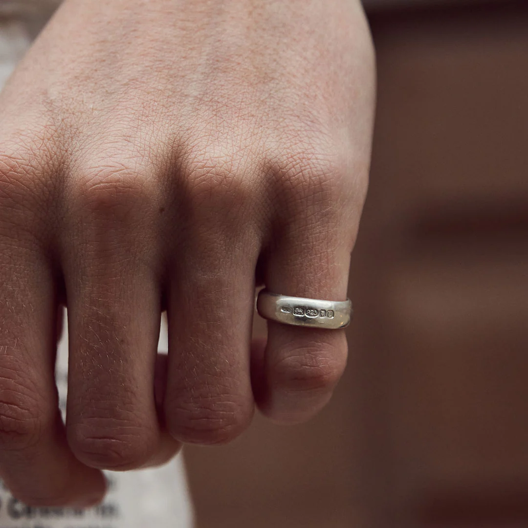 Silver Traditional Hallmark Ring - Image 8