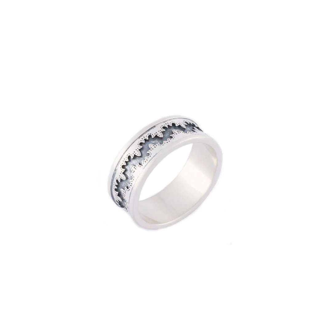 Silver Western Ring - Image 4